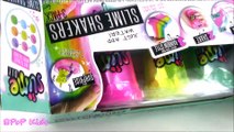 DIY Rainbow GLITTER Slime Kit! Mix WATER & SLIME POWDER! No Borax! No GLUE! Surprises! FUN