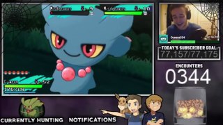 LIVE SHINY MISDREAVUS REACTION! Pokémon Sun and Moon Live Shiny Pokemon Hunting Reaction!-I40M2DJE5ao