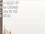 Lenovo Yoga 2 Pro 338 cm 133 Zoll QHD IPS Convertible Ultrabook Intel Core i5 4200U 26