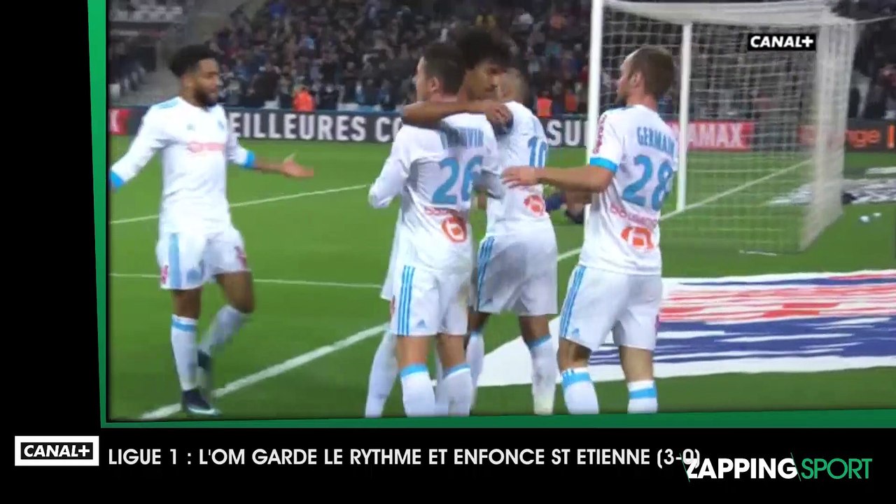 Zap Sport - 11 décembre - L'OM garde le rythme et enfonce St Etienne (Vidéo)