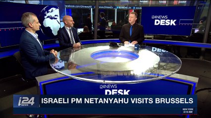 i24NEWS DESK | Israeli PM Netanyahu visits Brussels | Monday, December 11th 2017