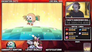 WE FINALLY GOT IT! SHINY ROWLET IN 474 EGGS! Pokémon Sun and Moon Shiny Hunting Reaction-zZN3B9_cYeQ