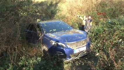 Beykoz'da Otomobil Uçuruma Yuvarlandı : 1 Ölü