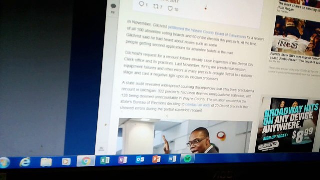 Detroit Clerk Elections problems proves that Elections are completely RIGGED