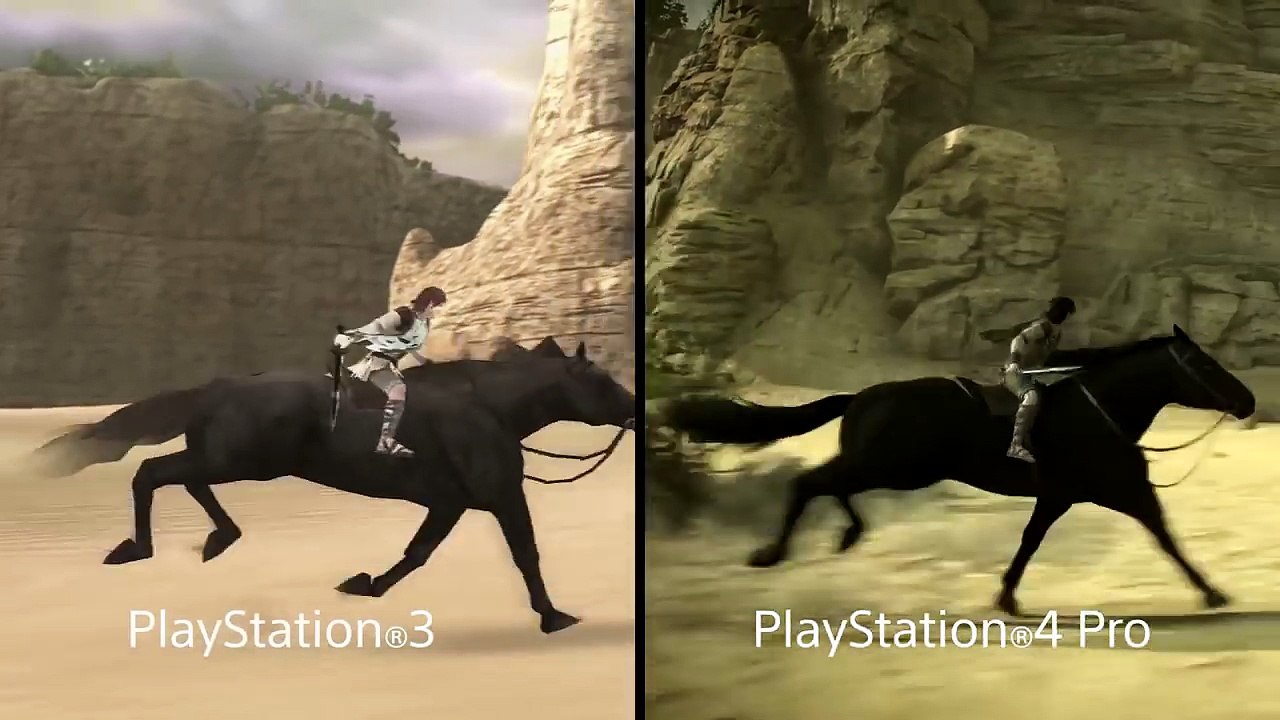 Shadow of the Colossus - PSX 2017: Comparison Trailer