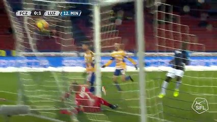 Zurich 1:2 Luzern (Swiss Super League 10 Dezember 2017)