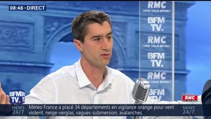 Taxation à 5% des gros transferts dans le foot: "Il doit y avoir un rééquilibrage du professionnel vers l'amateur", estime Ruffin