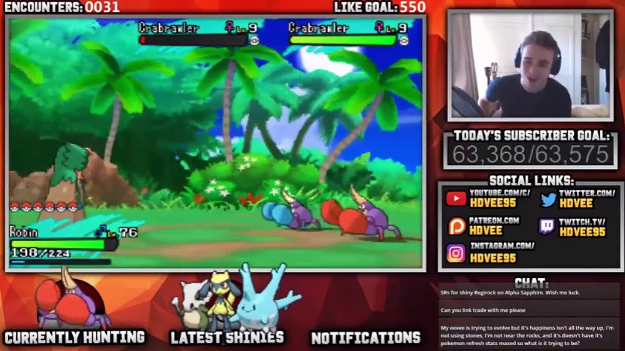 I KILLED A SHINY POKEMON Pokémon Sun and Moon Live Shiny Pokemon Hunting FAIL!-43PEgWdSyaA