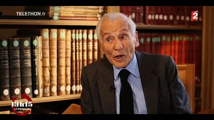 Jean d'Ormesson face à Laurent Delahousse : "La vie est belle parce que nous mourrons" - Regardez