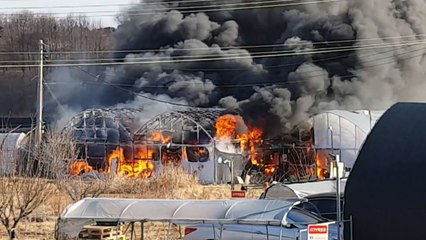 "하마터면..." 학교 옆 화재에 초등생 5백 명 긴급 대피 / YTN