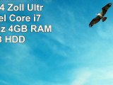 Asus VivoBook S400CA 356 cm 14 Zoll Ultrabook Intel Core i7 3517U 19GHz 4GB RAM 500GB