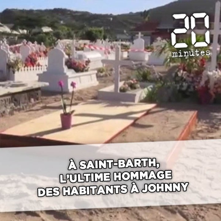 À Saint-Barth, l’ultime hommage des habitants à Johnny
