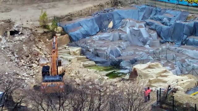 Des engins de chantier détruisent une partie du site antique de la Corderie à Marseille