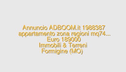 appartamento zona regioni mq74...