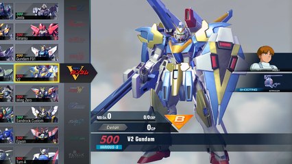 Gundam Versus Combo Guide - V2 Gundam (Part 3: Assault Mode)