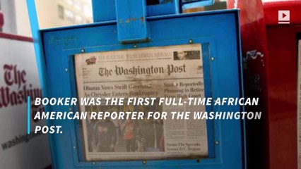 Civil rights journalist Simeon Booker dies at 99