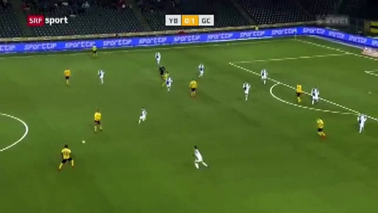 Young Boys 1:1 Grasshoppers (Swiss Super League 10 Dezember 2017)