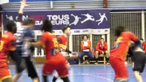 Quelques belles actions du match Martigues Handball St Etienne