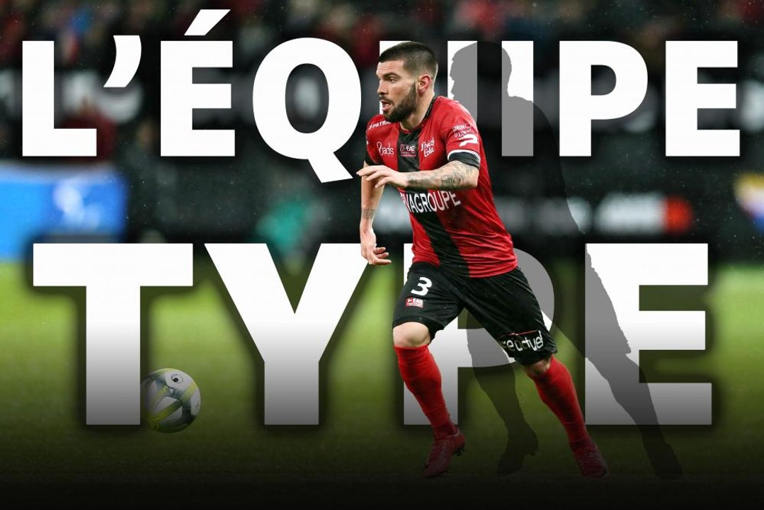 L1 - L'équipe-type de la 17e journée