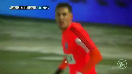 Lugano 1:2 Lausanne (Swiss Super League 10 Dezember 2017)
