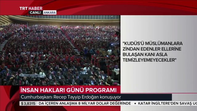 Cumhurbaşkanı: Bağımsız Filistin devleti kurulana kadar mücadele sürecektir