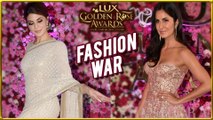 Katrina Kaif Vs Jacqueline Fernandez Fashion War At Lux Golden Rose Awards 2017