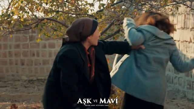 Aşk ve Mavi 44.Bölüm - Hasibe, Servet’i dövüyor!