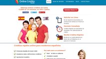 Micro Créditos Rápidos Online. Pruébalo OnlineCreditoEspana.es