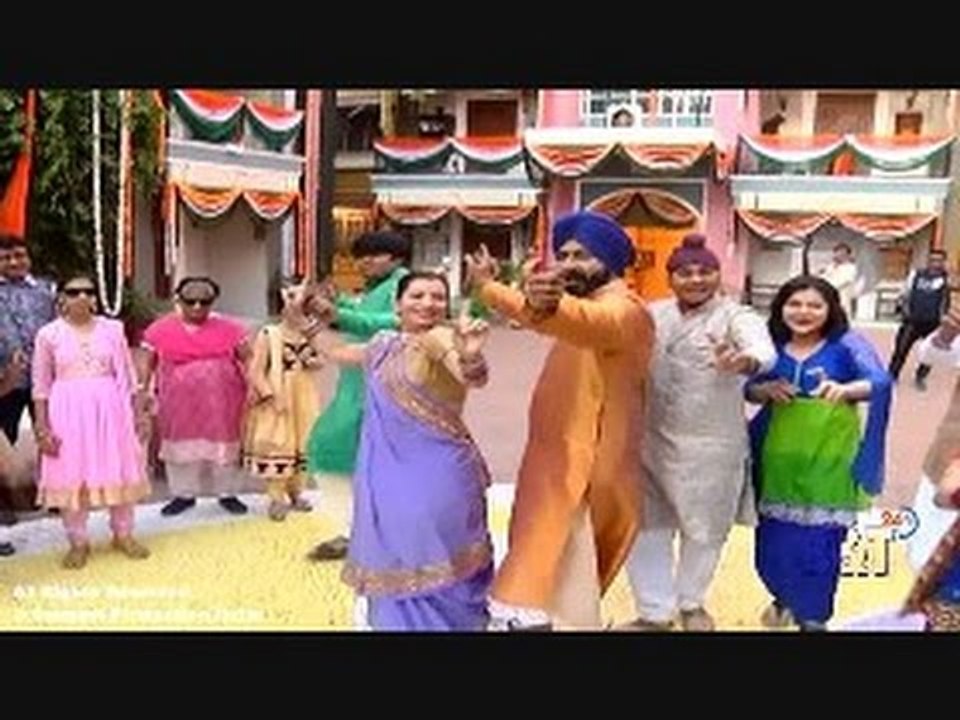 On Location of SAB TV Serial "Taarak Mehta Ka Ooltah Chashmah" Dance Masti on Republic Day