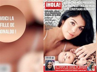 Premières photos de la fille de Cristiano Ronaldo