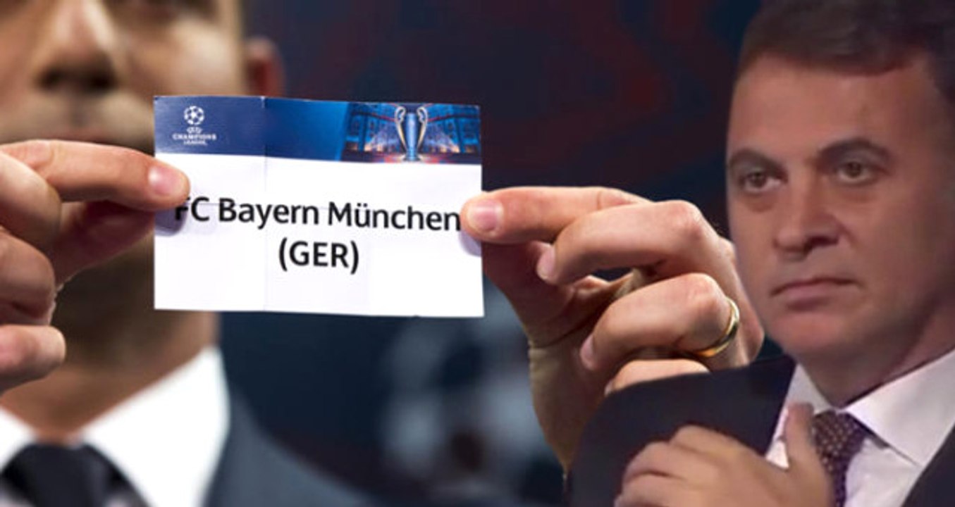 Şampiyonlar Liginde Beşiktaş'a Bayern Münih Gelince Fikret Orman'ın Morali Bozuldu