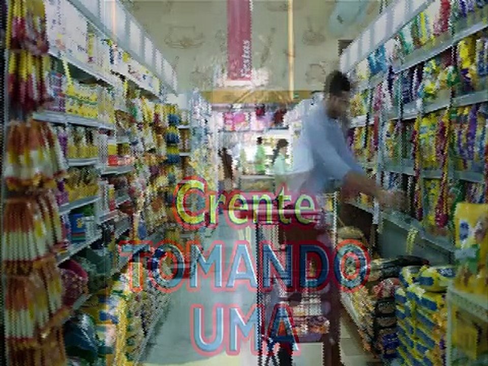 Crente Comprando bebida
