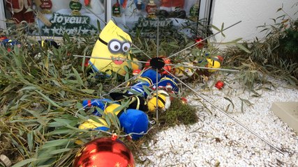 La tempête Ana ravage les décorations de la maison Jean-Luc et Paulette  Berlioz