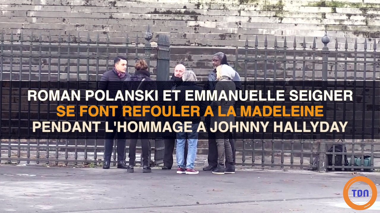 Hommage à Johnny Hallyday : Roman Polanski se fait refouler à l'entrée de l'église