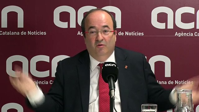 El candidat del PSC el 21-D, Miquel Iceta, diu que comunicarà a la fiscalia contra delictes d'odi piulades homòfobes con