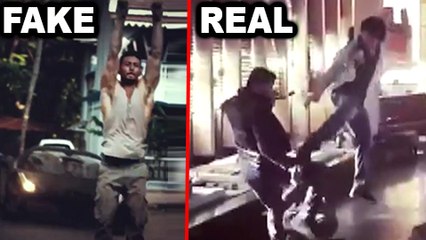 EXPOSED! Tiger Shroff Fake Stunt vs Real Stunt