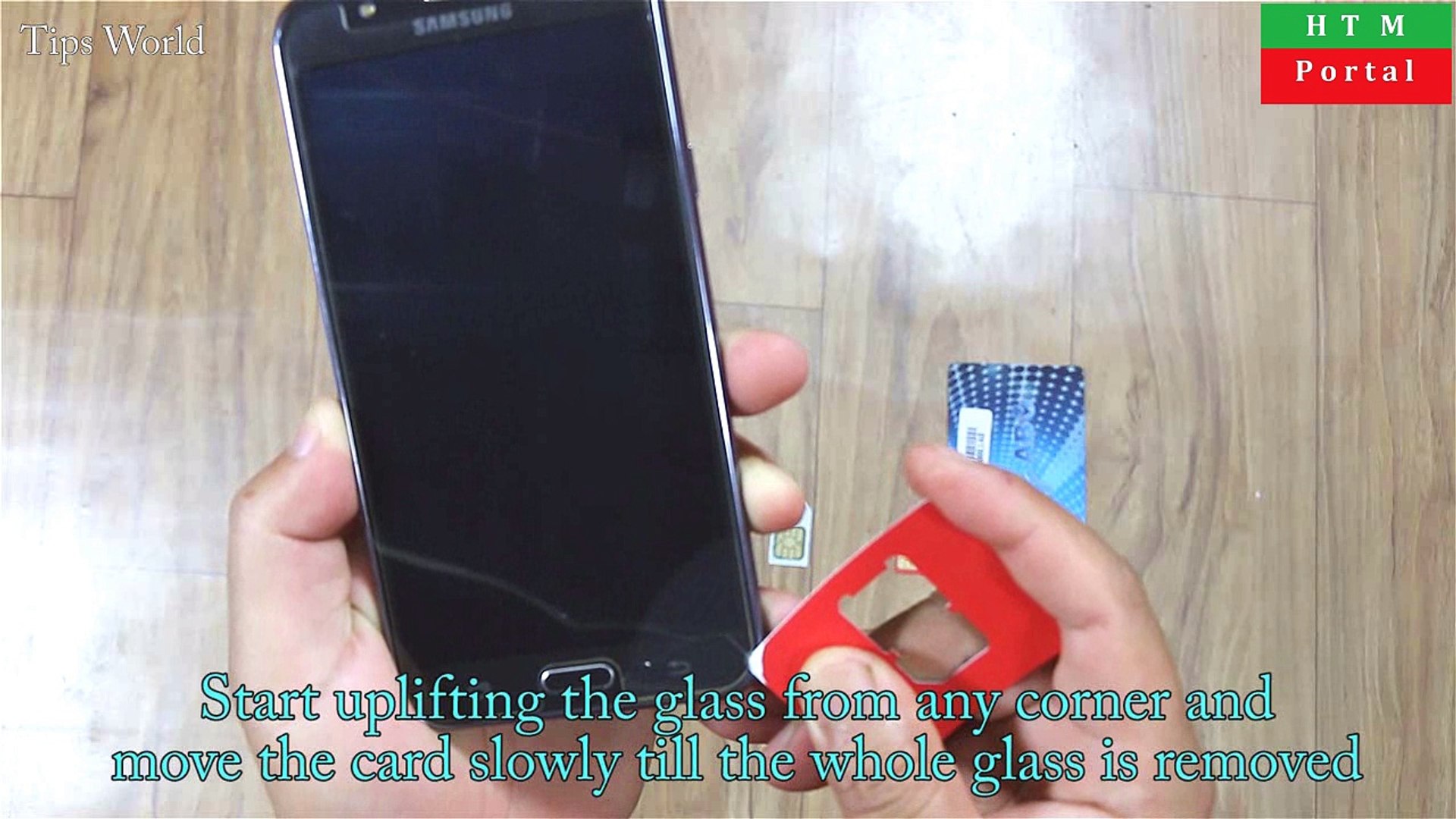 How to remove broken tempered glass screen protector from Samsung or any  phone - video Dailymotion