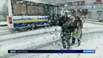 Tempête Ana : le nord de la France touché par de fortes chutes de neige