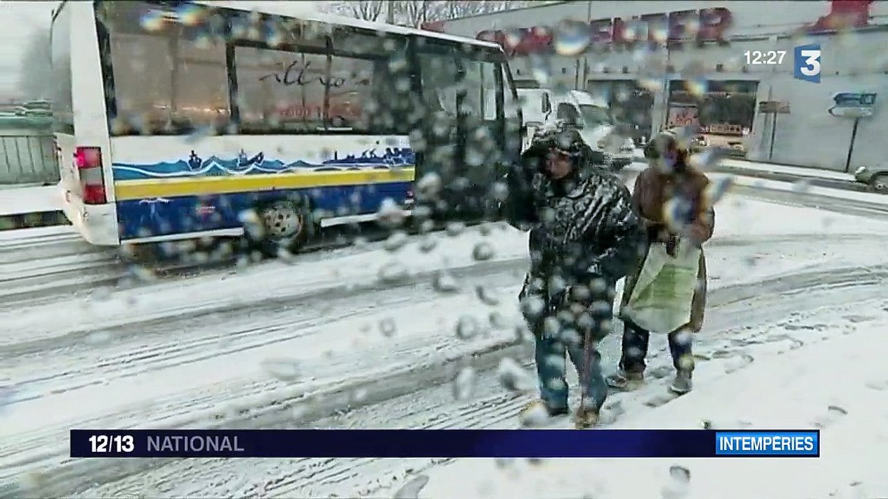 Tempête Ana : le nord de la France touché par de fortes chutes de neige