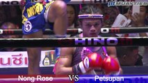 Muay Thai Boxing-ladyboy vs man  at Bangkok thailand