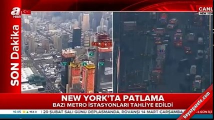 New York'ta patlama!