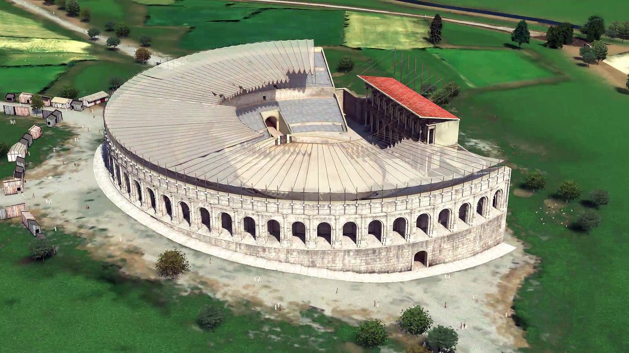 Les arènes de Lutèce 3D