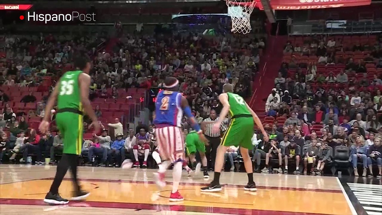 Harlem Globetrotters exhibieron sus dotes acrobáticas en Miami