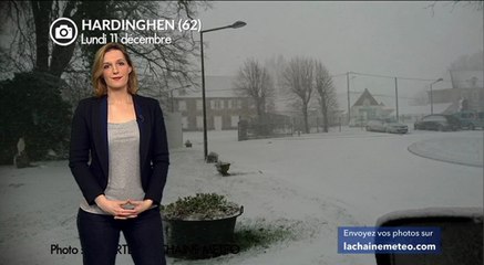 Tempête de neige dans le Nord et la Belgique