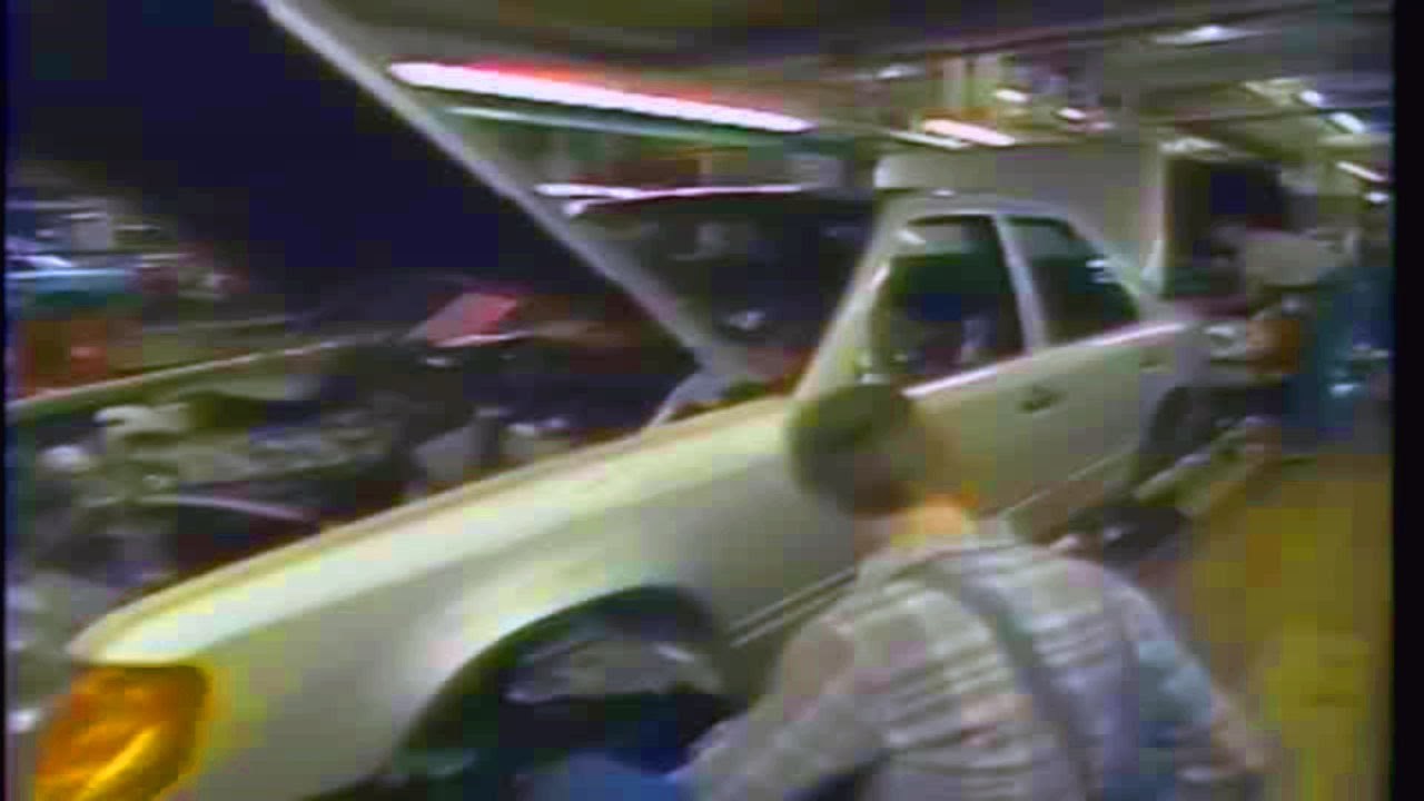 W124 - production on plant Mercedes in Sindelfingen