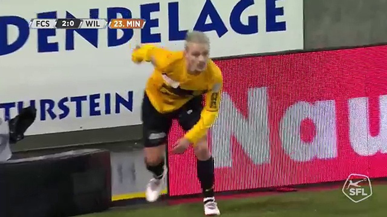 Schaffhausen 2:1 Wil (Swiss Challenge League. 11 December)