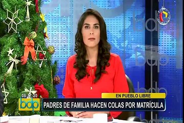 Pueblo Libre: padres de familia hacen largas colas por vacantes