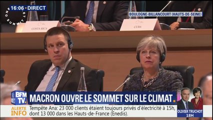 "One Planet Summit": "On est en train de perdre la bataille", dit Emmanuel Macron