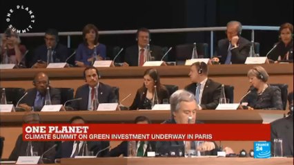 REPLAY - Watch French President Macron''s address at Paris One Planet Summit