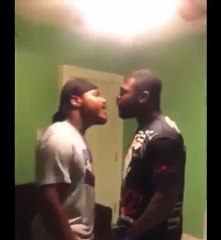 Man Repeatedly Slaps His Step Father For Wishing Him Dead